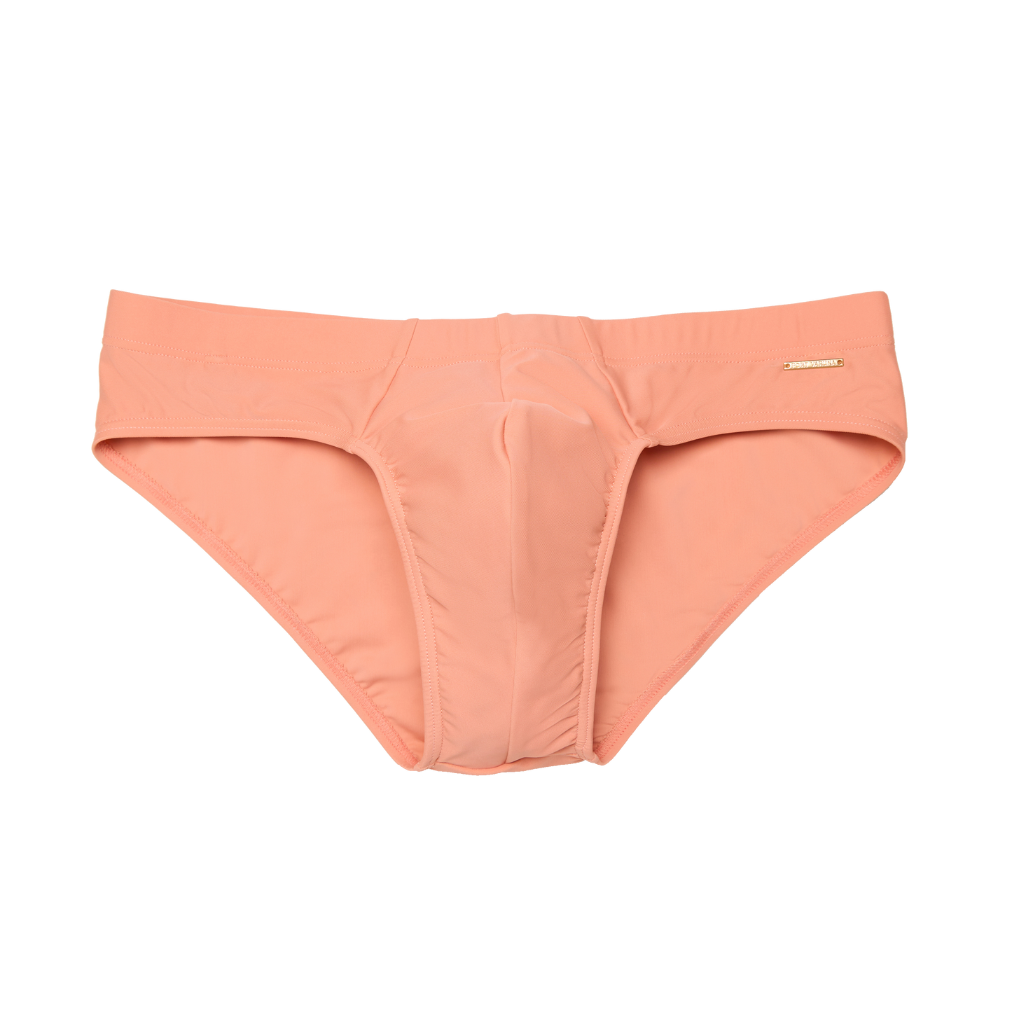The Slip-on Swim Brief in Jaipur Pink