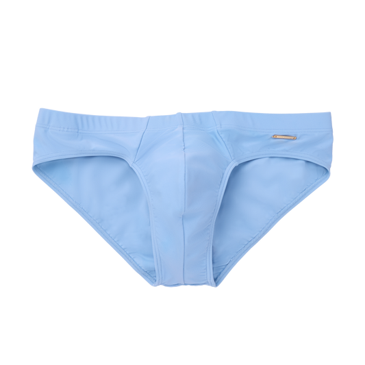 The Slip-on Swim Brief in Aasman Blue